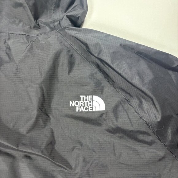 The North Face Mens Boreal Dry Vent Lined Rain Jacket Black Sz L Shell Coat - Picture 6 of 9